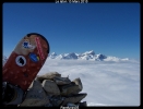 L'obiou sort des nuages
