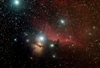 La tête de cheval d'Orion, au 400 mm