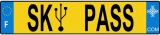 Ski pass, on the road