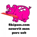 Skipass nourrit mon porc...usb