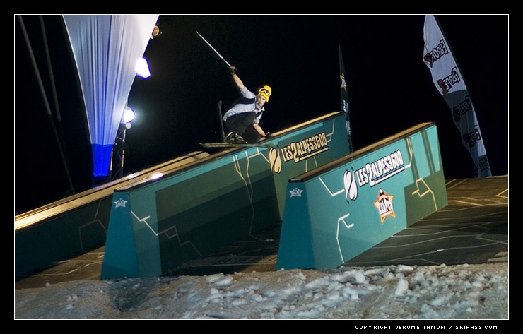 Paco Garcia, nouveau trick en appui tibial