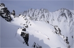 Thibaud Duchosal sur les hauteurs de Strbské-Pleso, après une courte montée à pied.