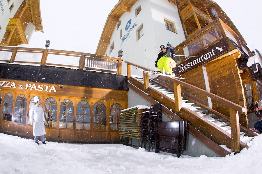 2005 : Tanner Hall &agrave; St Anton.