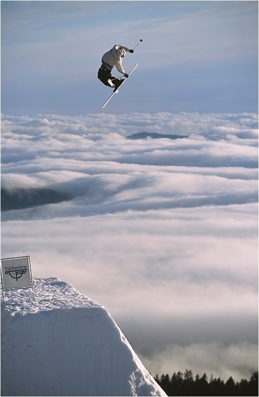 2001 : Jon Olsson &agrave; Mt Hood.