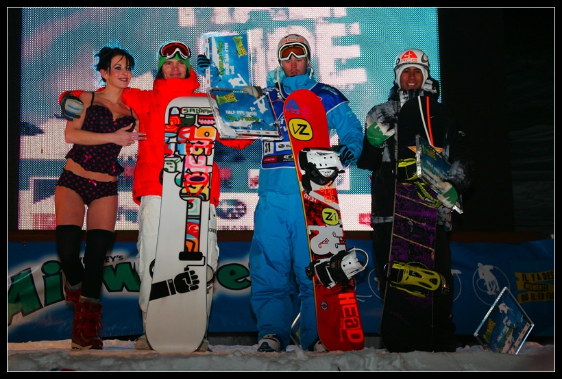 podium snow