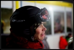 Kevin, anxieux pendant le second run de Mike Riddle