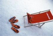 Sous la neige, la plage...