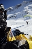 Mathias Roten dans la zone d'arriv�e.