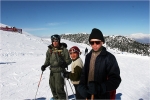 Aur�lien avec deux gamins glisseurs du cru.