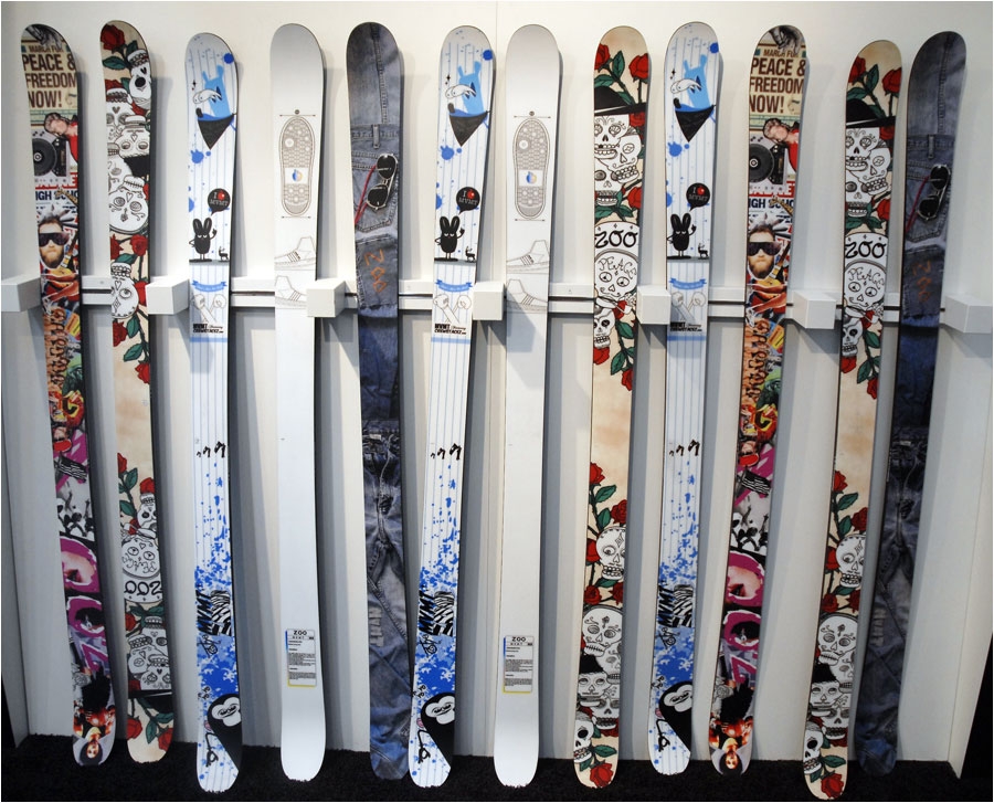 Les skis du programme Zoo.