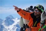 Seb Michaud lors de la reconnaissance.