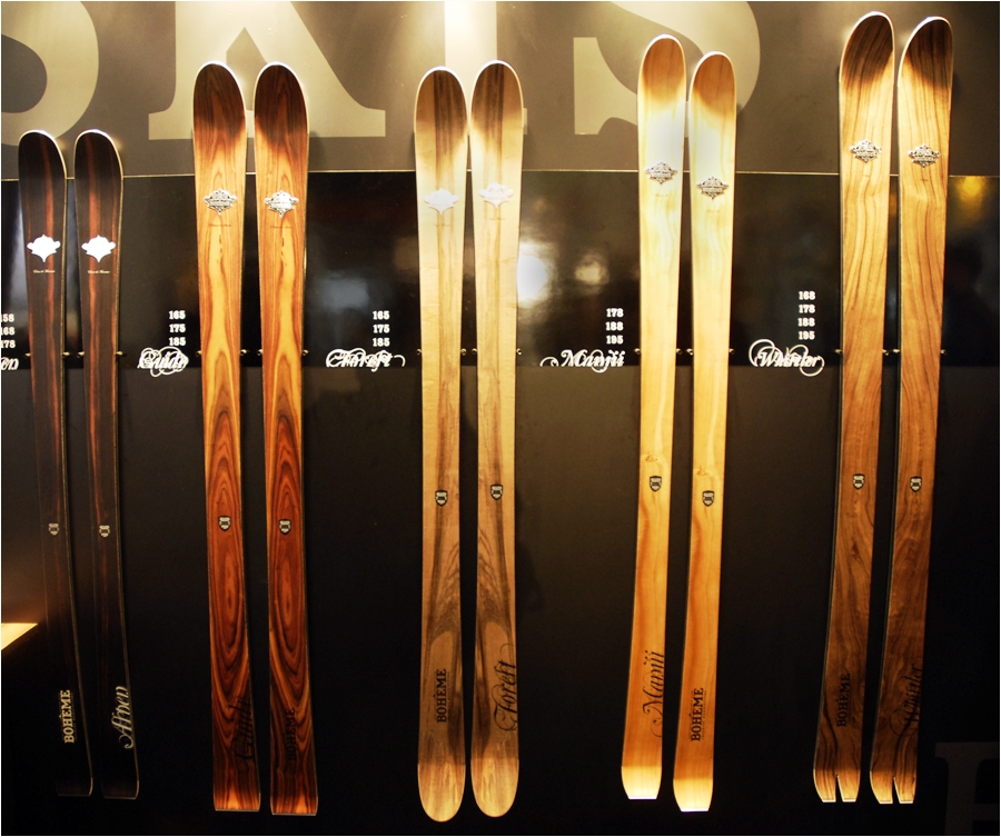 La gamme homme : (de gauche &agrave; droite) Aspen, Guide, Forest, Manji, Whistler.