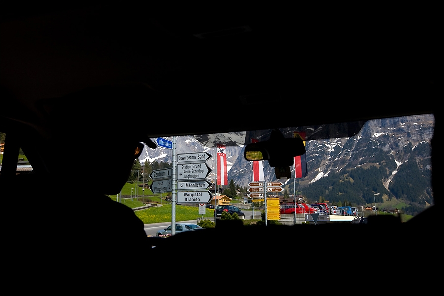 Au pied de l'Eiger.