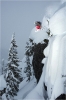 Eric Pollard dans les pillows de Whistler.