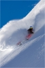 Eric Pollard prouve qu'il sait skier...