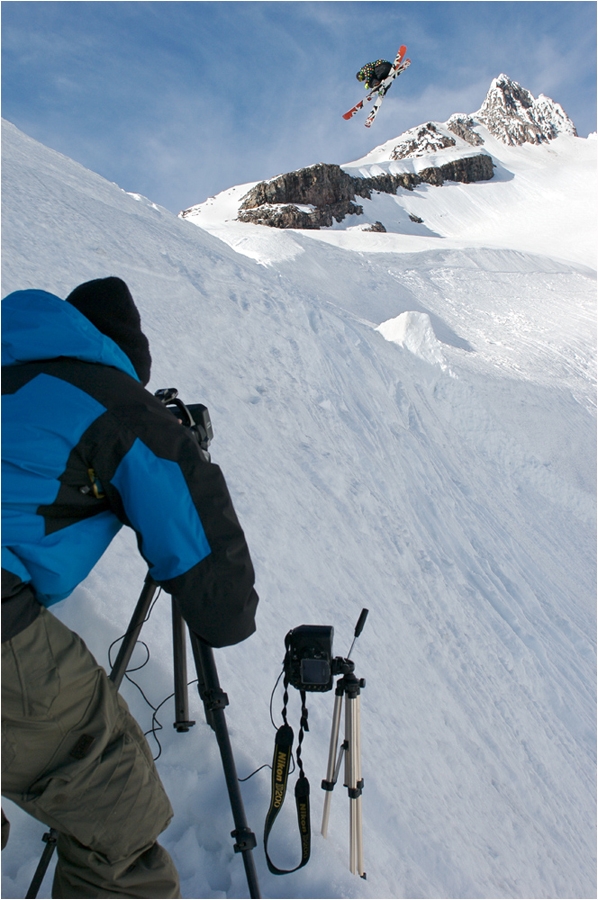 Andy, 540 &agrave; Mt-Hood (Oregon) et Justin Weigan en multi-task.