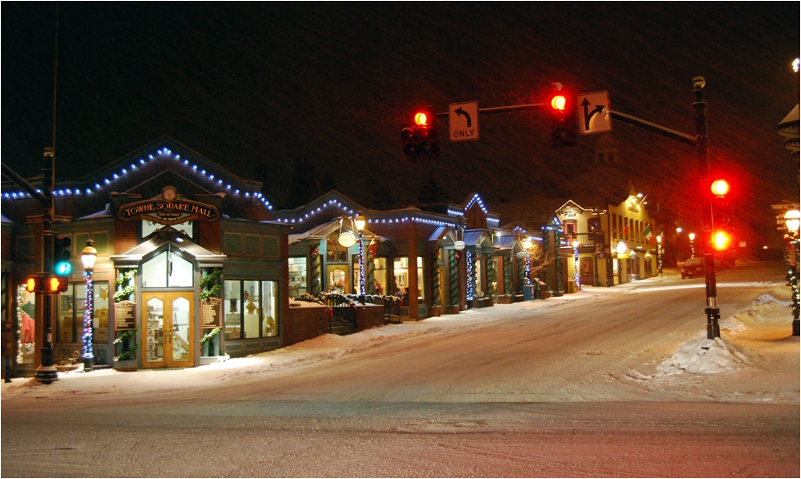 Breckenridge by night.