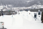 Le slopestyle du Dew tour.