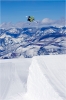 Colby West est un comédien et un excellent skieur, ici à Snowmass. 