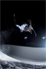 AJ Kempainen en entraînement de pipe juste après le big air.