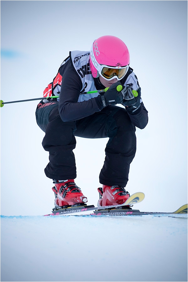 Karine Huttary (photo : Dom Daher/Tignes Airwaves).