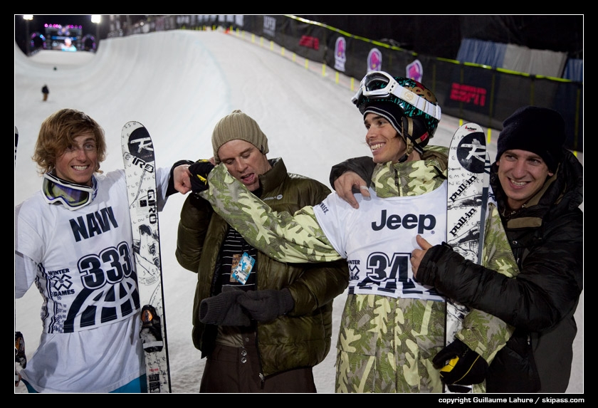Xavier, Greg, Kevin et Arnaud