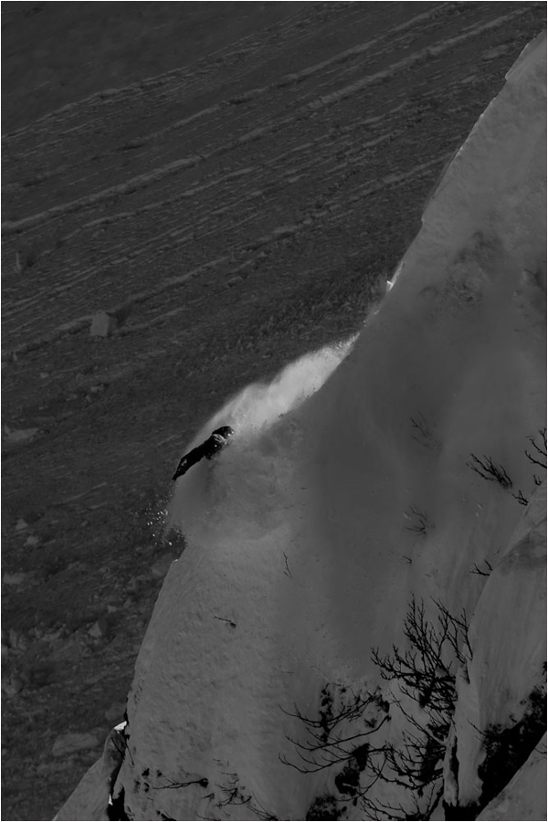 Alex Coudray juste avant l'envol. 