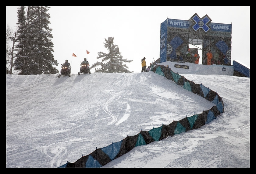 de la pow sur le slope