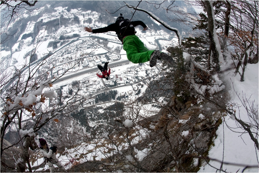 Alexandre Aimard et Andreas Barkhal, team Golgoht. &copy; Nissan Outdoor Games / C.Margot.