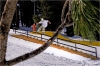 JB, le shaper de Vars sur son terrain.