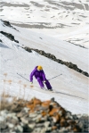 Patrick Vuagnat en ski nautique.
