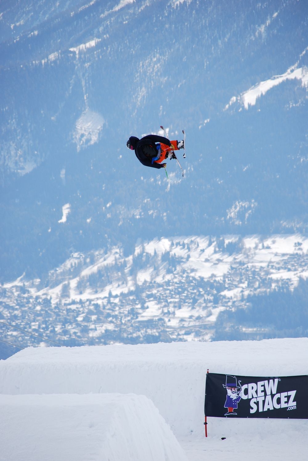 Elias Ambuehl en plein double qui ne va pas tarder &agrave; &ecirc;tre plus riche