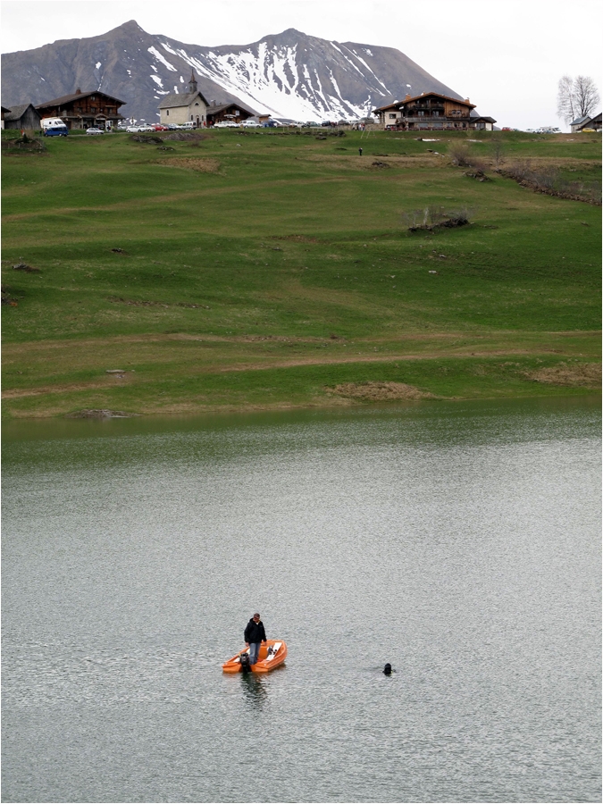 Y'a plus qu'&agrave; sortir tout &ccedil;a du lac...
