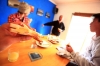 Santiago, premier repas, jamon e queso
