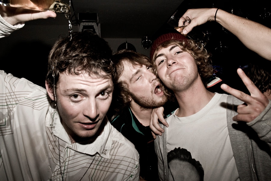 Lolo Favre, Tom Barnier et Tim Baud
