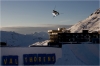 Perfect jump à Val Thorens.