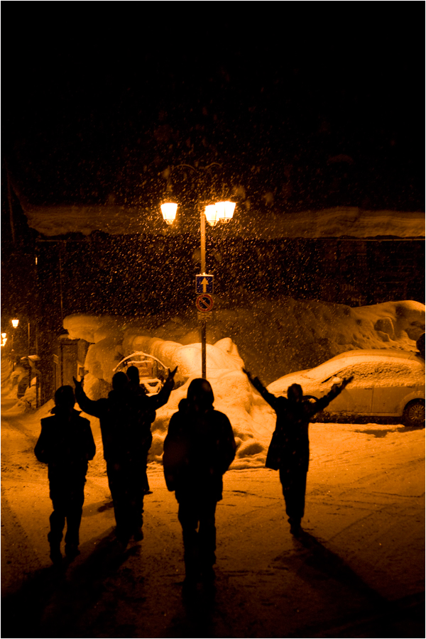 Dans la poudreuse d'Alagna
