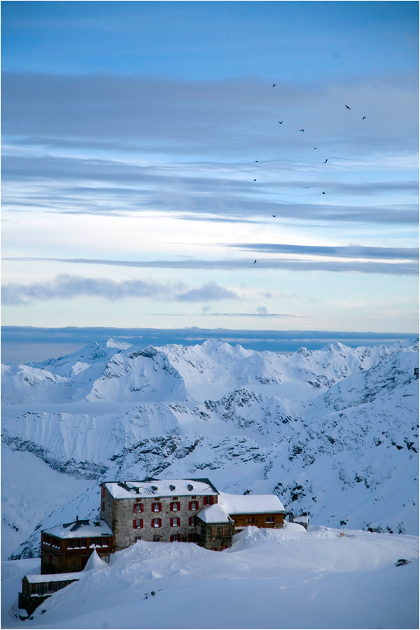 Dans la poudreuse d'Alagna