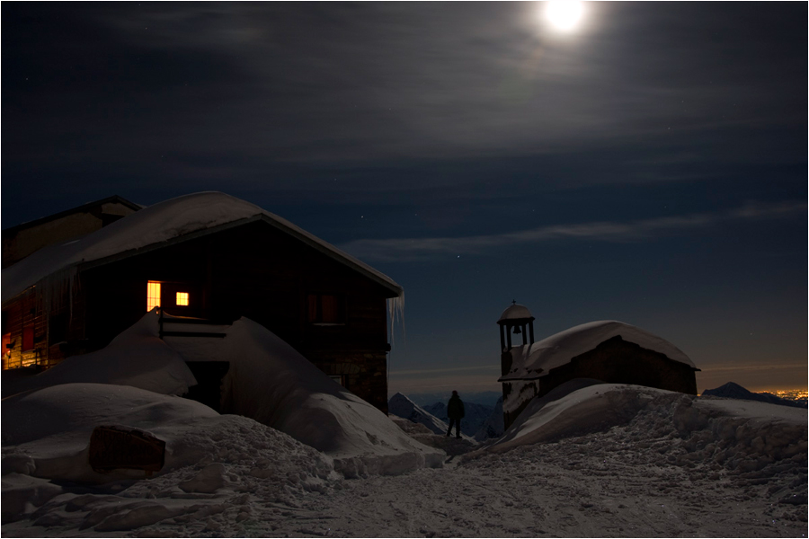 Dans la poudreuse d'Alagna