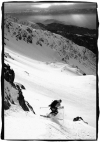 Bruno Garban. Combe de Pouta, les 7 Laux - 2004. Plafond très bas, 