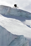 Je joue � saute-crevasses.