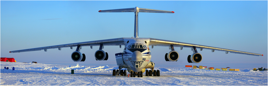 Business class pour l'Antarctique.