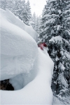 Nick Hayter ne s’endort pas dans un pillow secret à St Anton. 