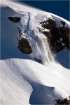 Ca coule sous les skis de David , il fait froid et la chute de neige est r�cente.