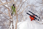 Making off de hand plant 3.6. Nico Favre dans l'arbre