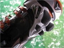 Les boutons de gonflage du Air Shell