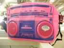 Un sac stéréo Fidelity qui joue de la musique et tout...