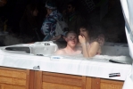 le jacuzzi du stand Quiksilver