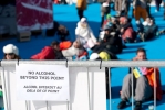 Alcool interdit sauf sur les stands de bière... Allez comprendre...