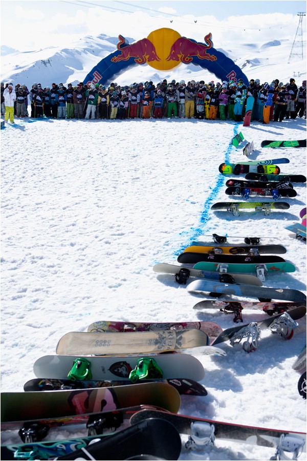 La ligne de d&eacute;part &copy;RedBull